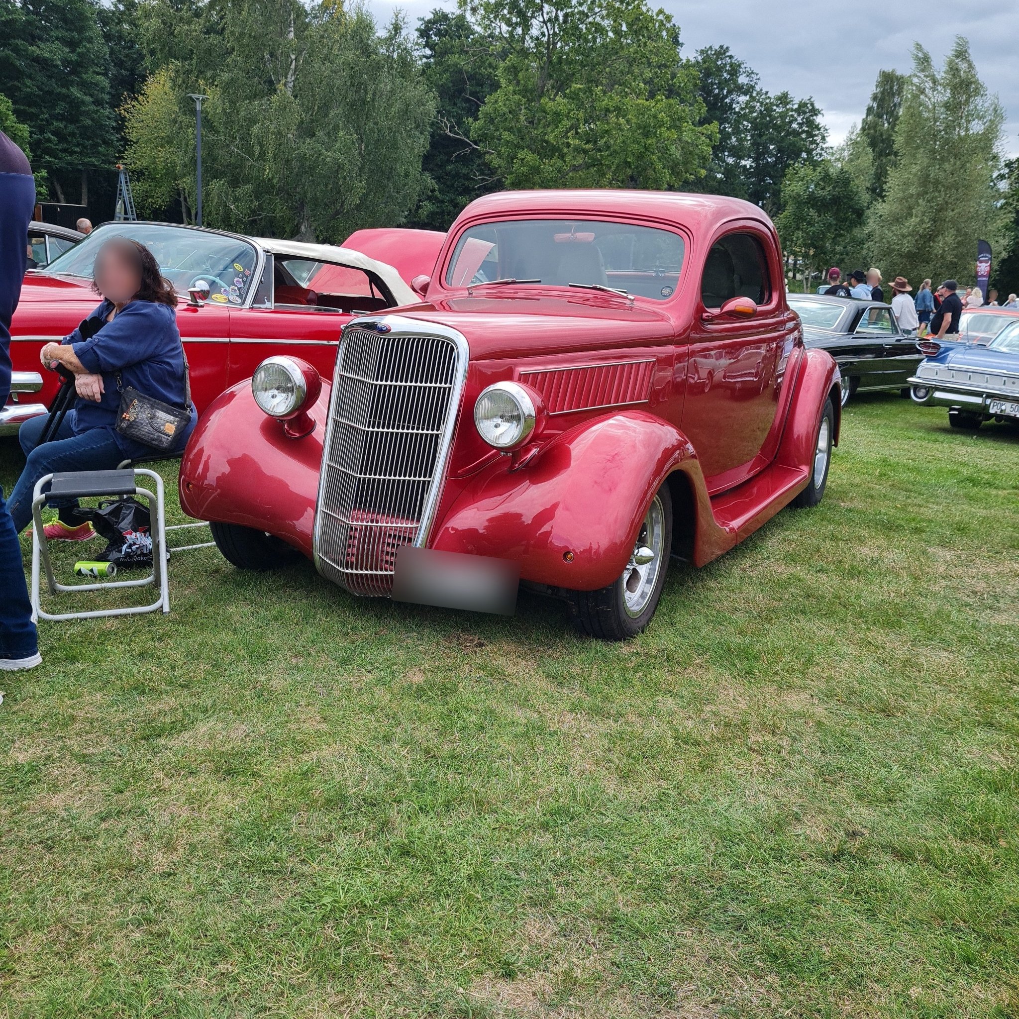1935 Ford Model 48 Five-Window Coupe