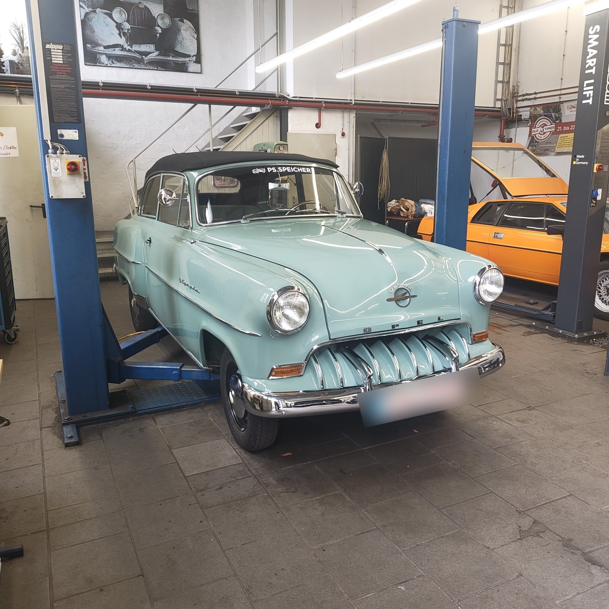 1953 Opel Olympia Rekord Cabriolet