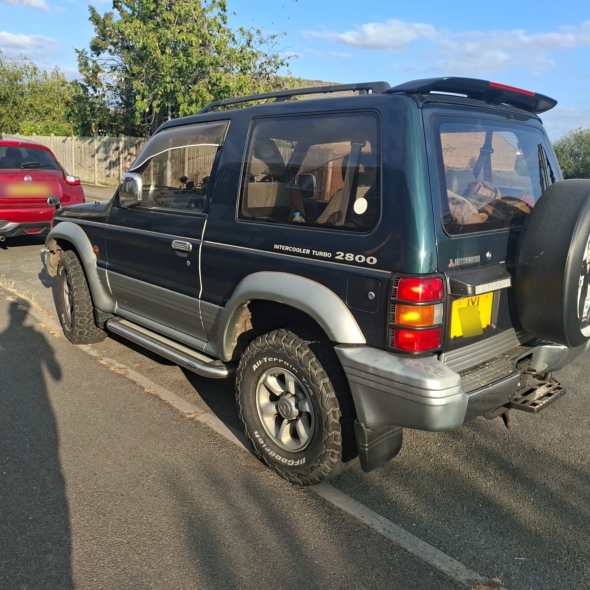 1991 Mitsubishi Pajero (V20) Intercooler Turbo 2800