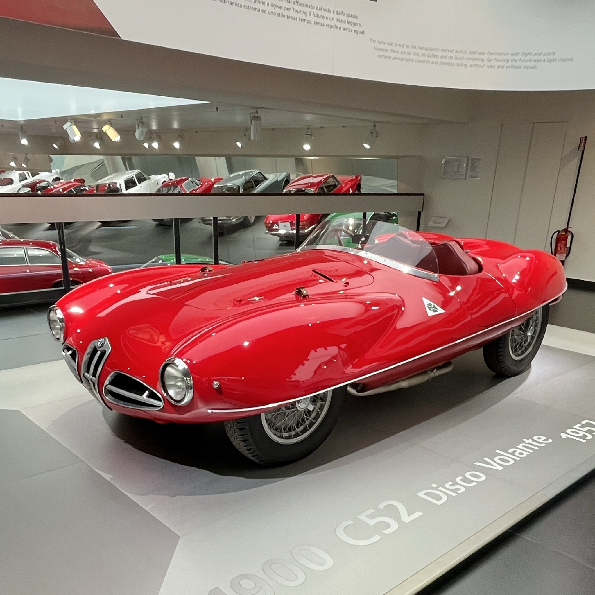 1952 Alfa Romeo 1900 C52 Disco Volante Spider