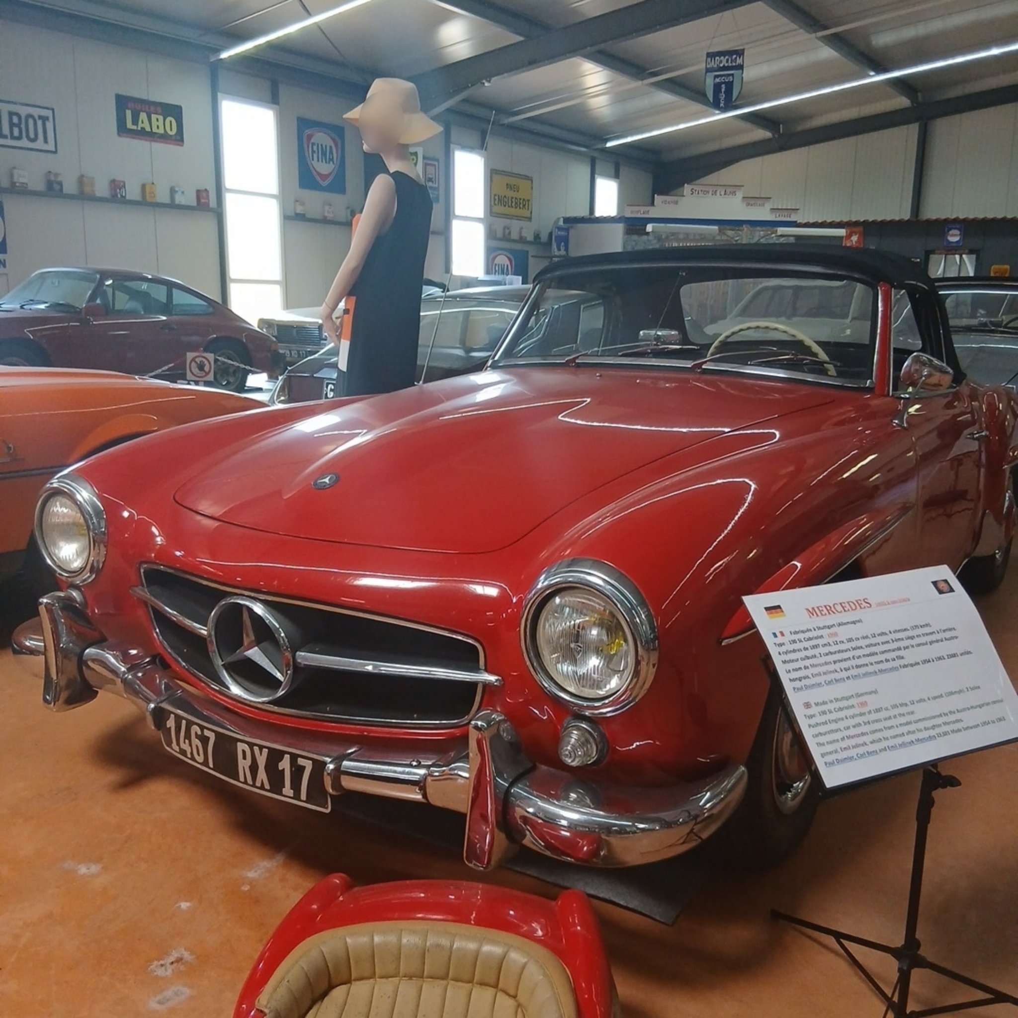 1955 Mercedes-Benz 190 SL (W121)