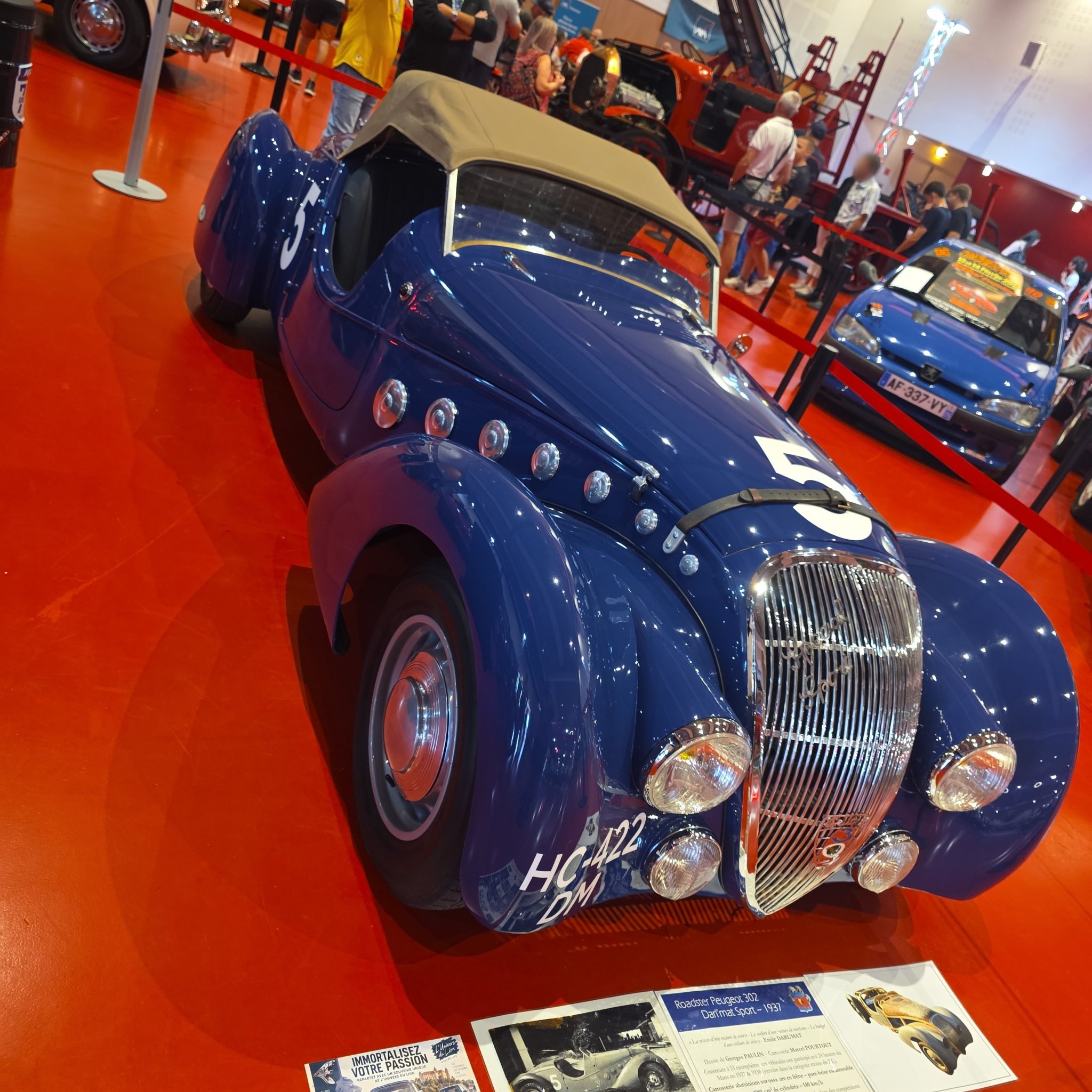 1937 Peugeot 302 Darl'mat Sport