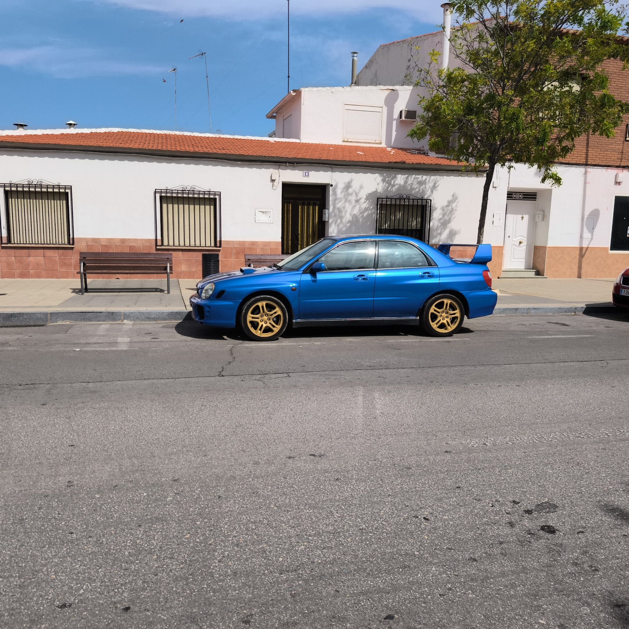 2001 Subaru Impreza (GD) WRX STI