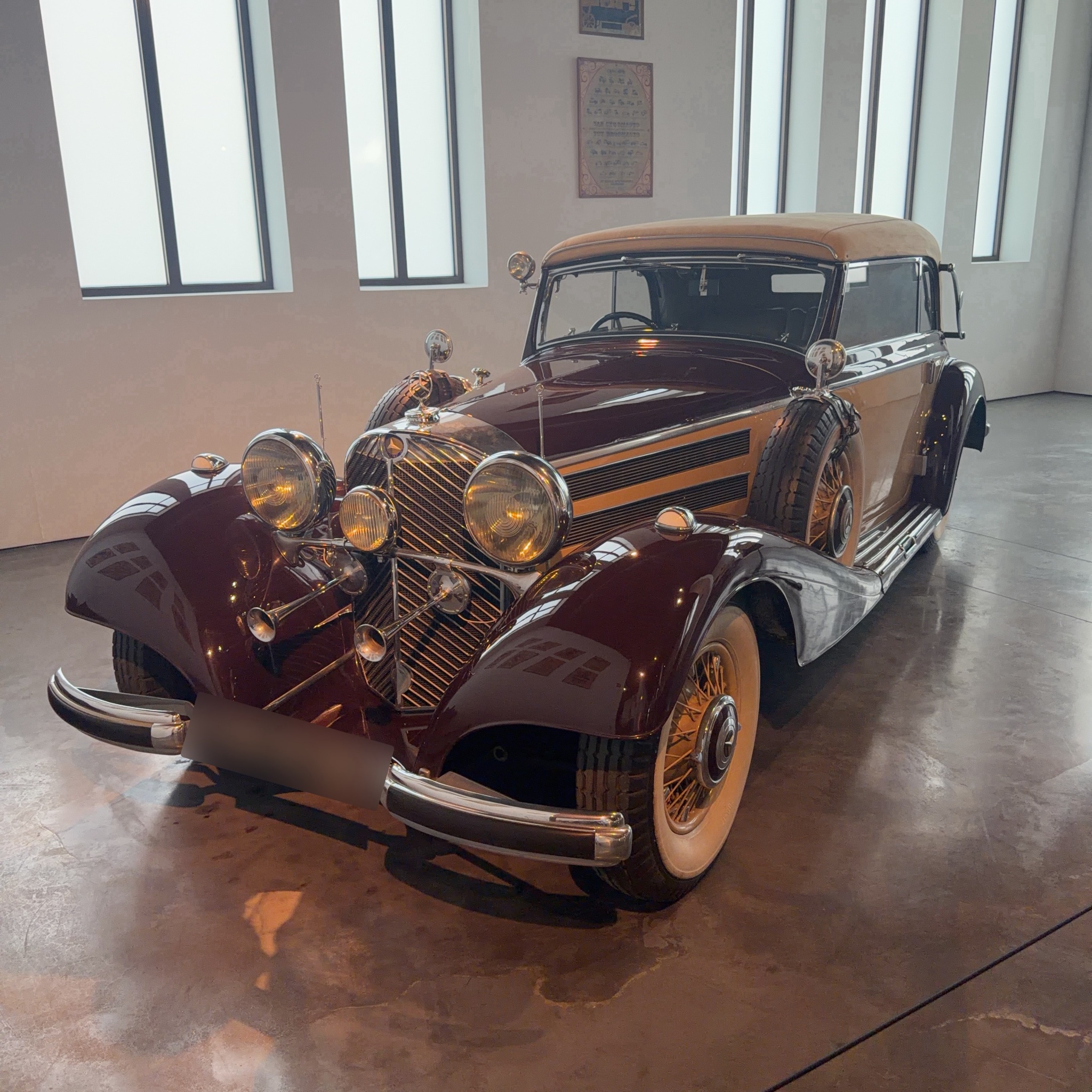 1934 Mercedes-Benz 500K Cabriolet