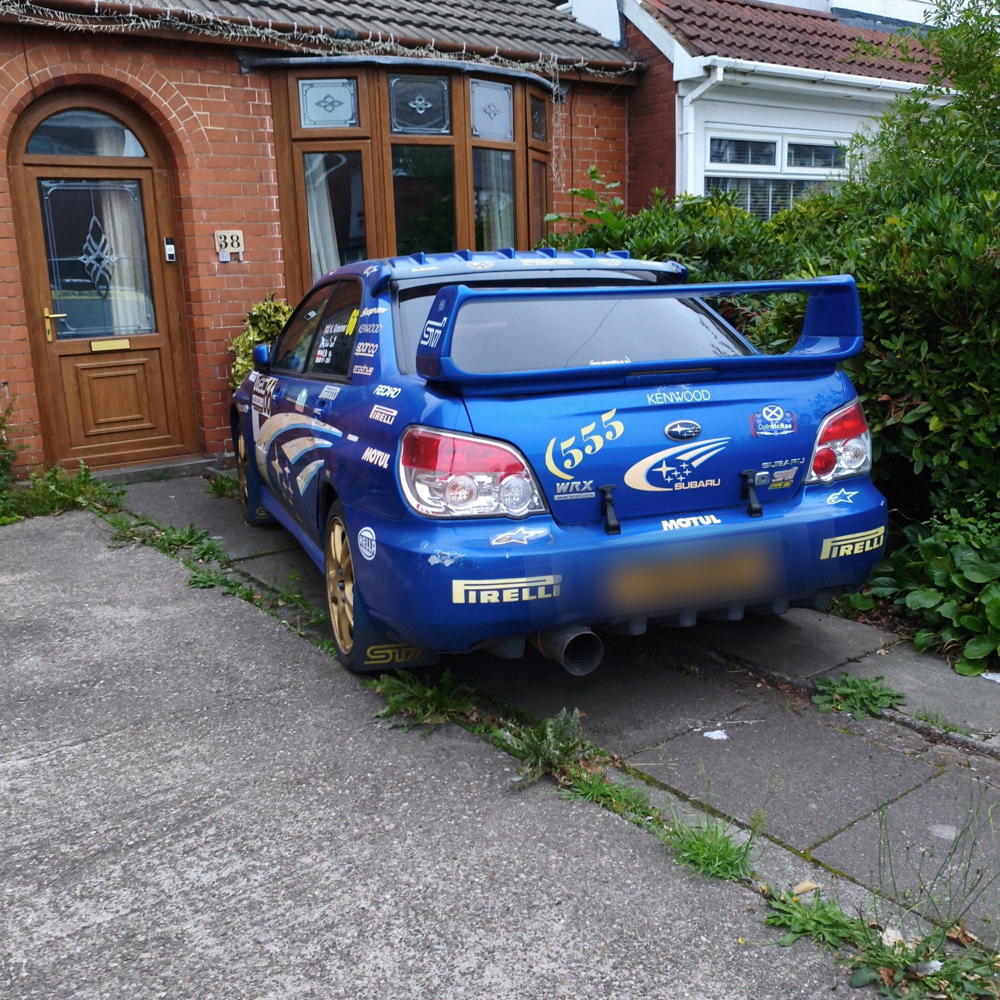 2001 Subaru Impreza (GD) WRX STI