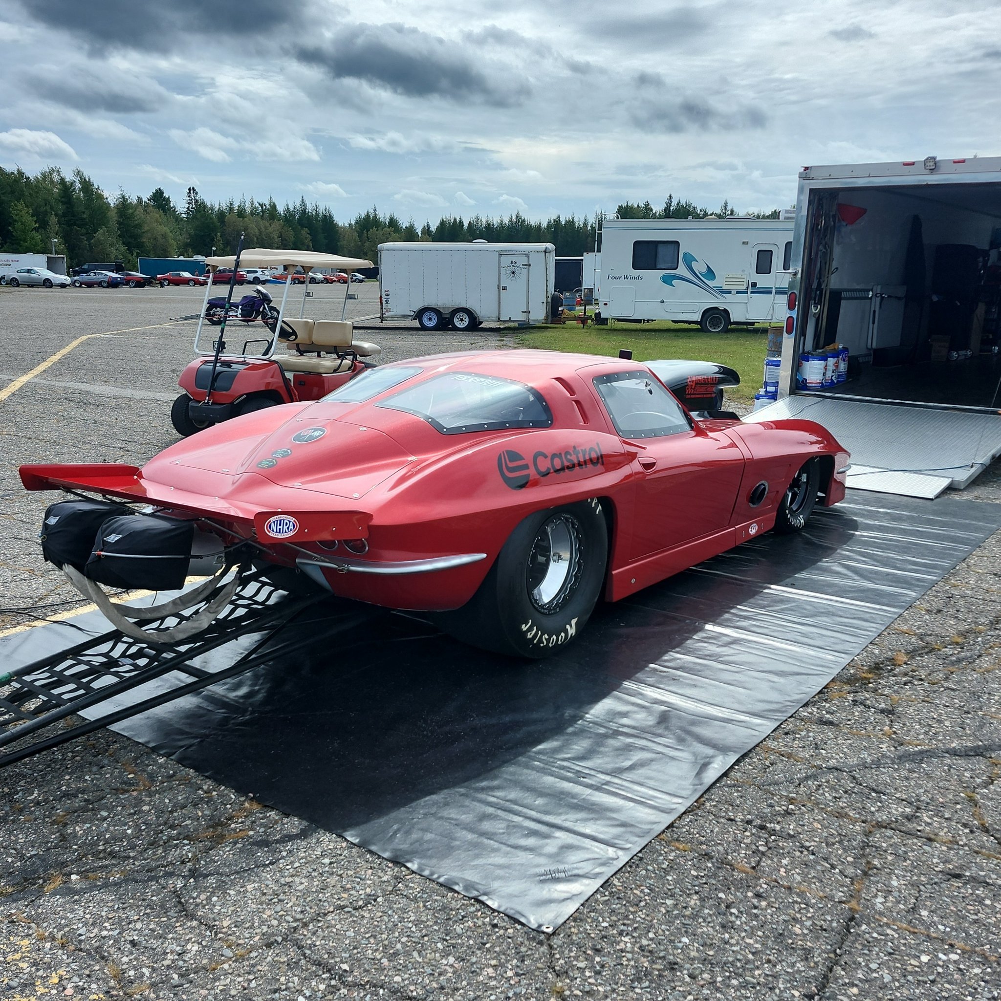 1963 Chevrolet Corvette (C2) Split-Window Drag Car
