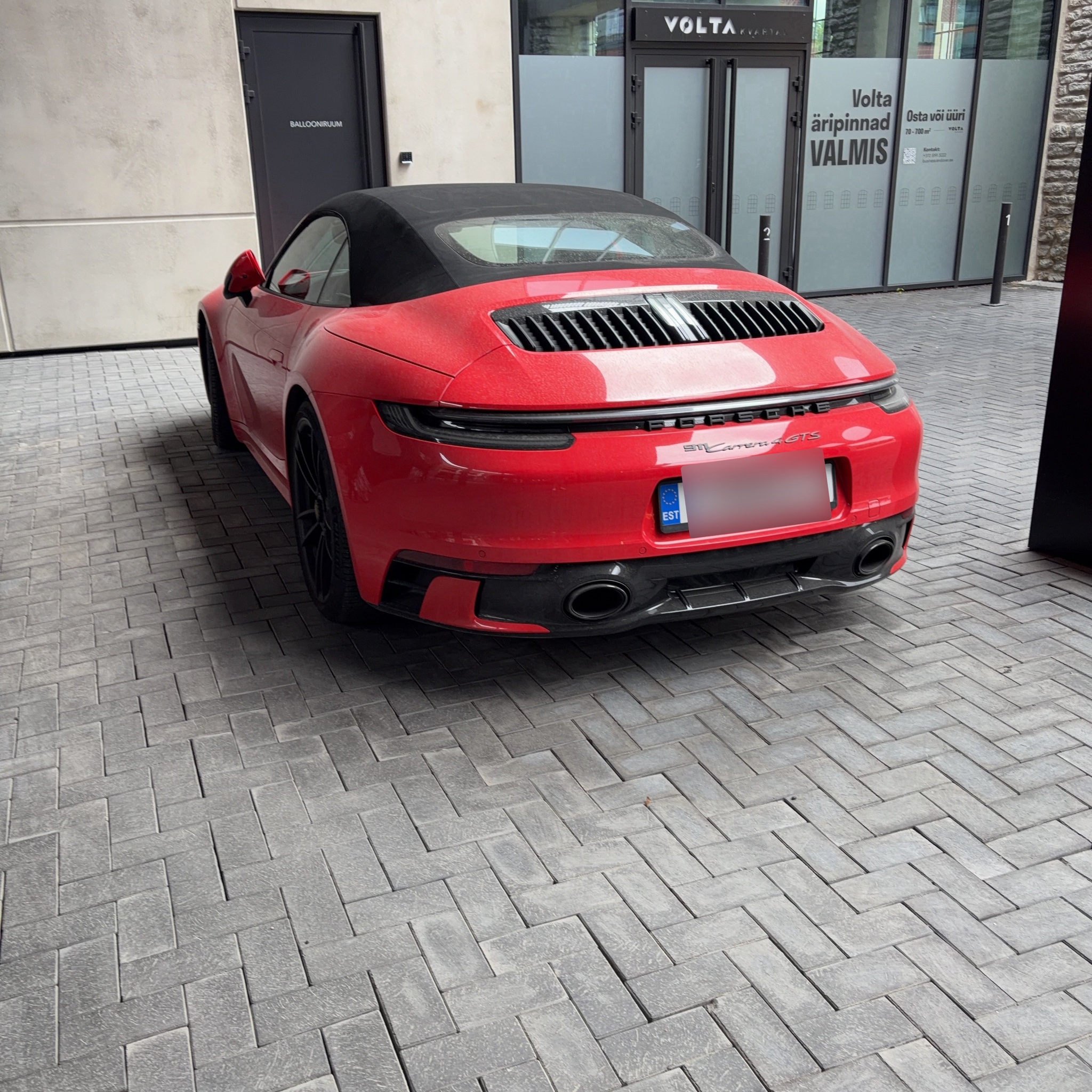 2022 Porsche 911 (992) Carrera GTS Cabriolet